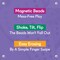 Magnatab Minis - Sensory Toys, Magnetic Drawing Tool, Toddler Writing Practice, Sensory Play, Fidget Toys, Stylus Included, Travel-Friendly, Ages 3+ - Mushroom